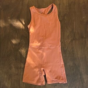 SET Active Asymmetrical Rust Shortysuit